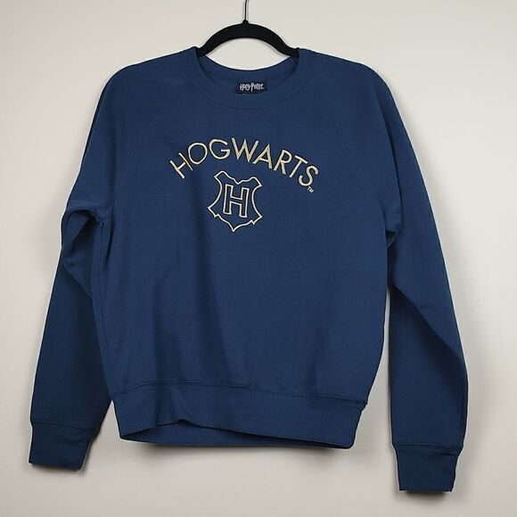 Harry Potter Hogwarts Crew Neck Long Sleeve Sweatshirt Top Size Small - Picture 1 of 10